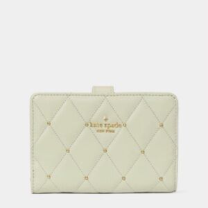 kate spade | Carey Quilted Studded Medium Bifold Wallet New in packaging